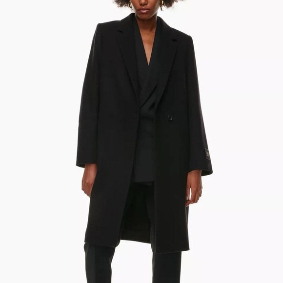 Aritzia Babaton Stedman Coat in black, size 2XS - Picture 3 of 8